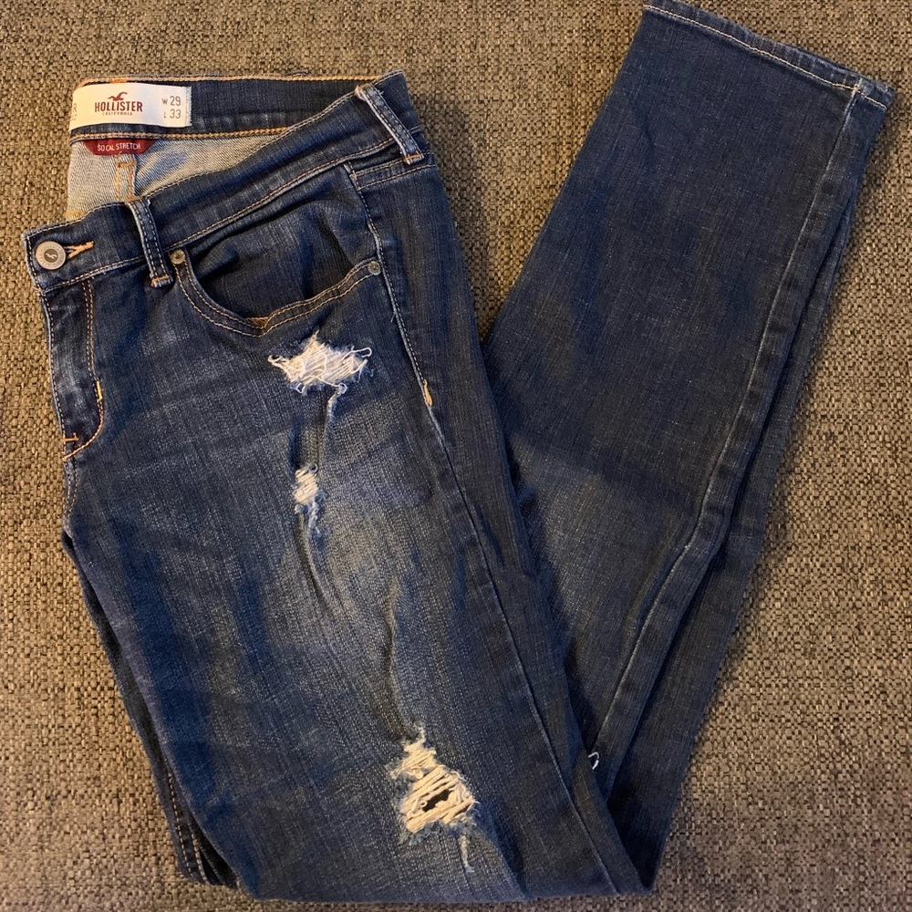 Distressed Hollister Jeans for Her